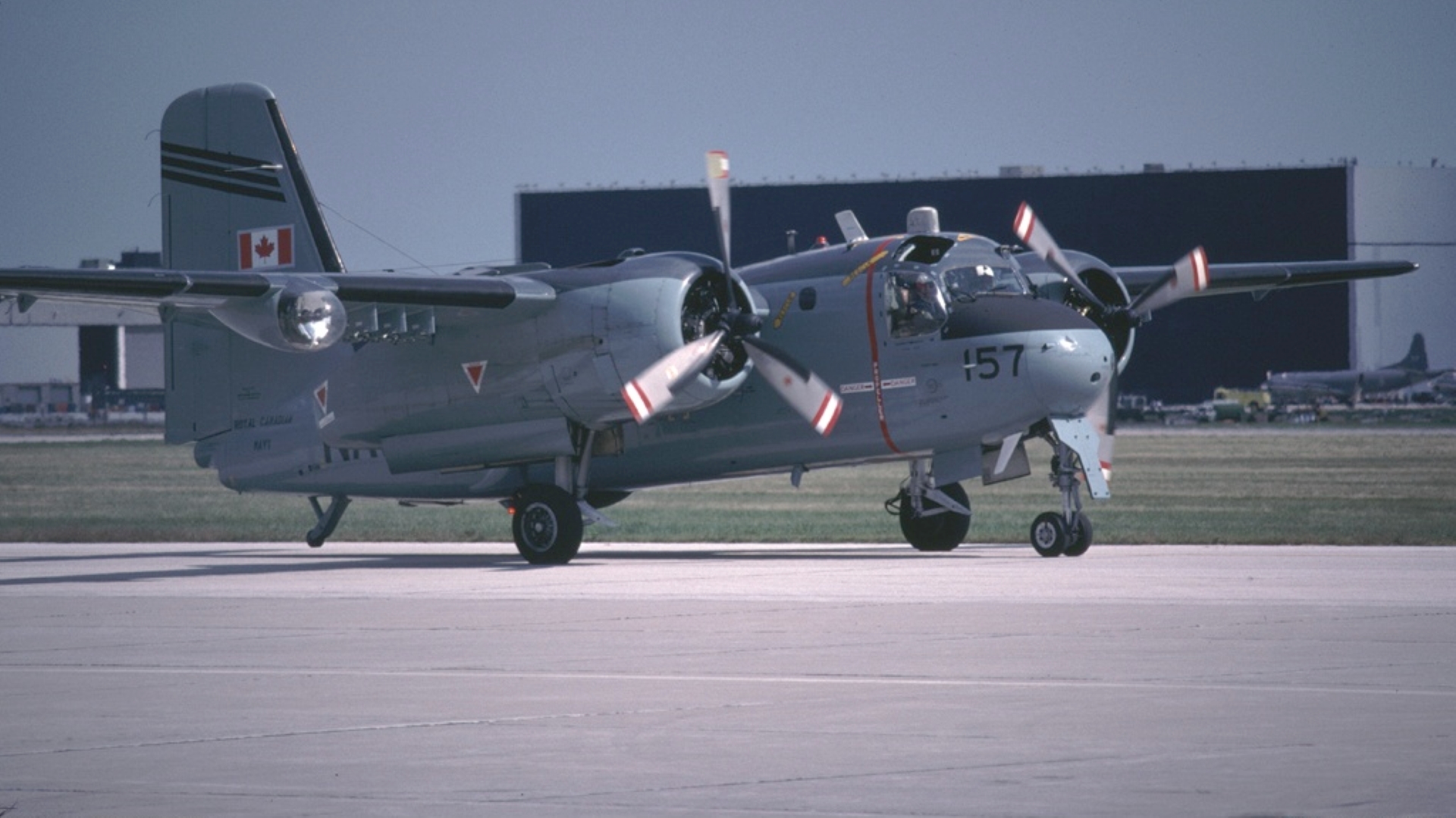CP-121 Tracker (12157) at Toronto International Airport (CYYZ), Ontario, Canada